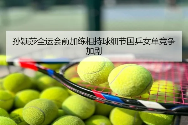 孙颖莎全运会前加练相持球细节国乒女单竞争加剧